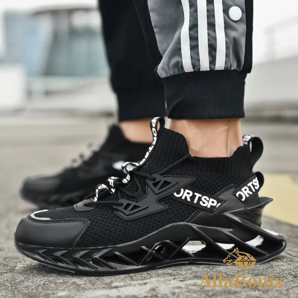 Tenis Konrad Race Preto - AlphaCode