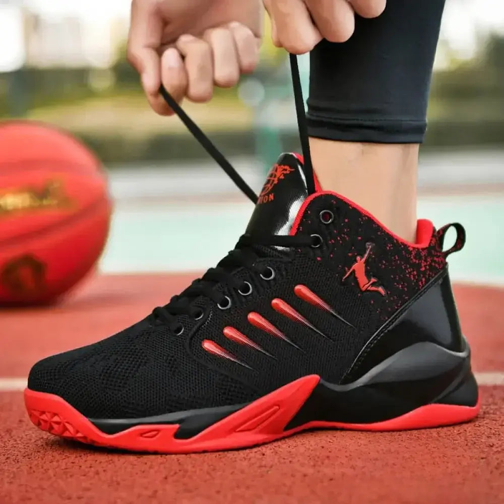 Tenis Masculino De Basquete Street Couple Alpha Preto - AlphaCode