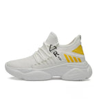 Tenis Masculino Elevator Aumento De Altura Em Ate 8cm Branco - AlphaCode