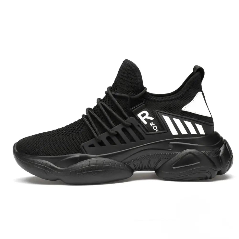 Tenis Masculino Elevator Aumento De Altura Em Ate 8cm Preto - AlphaCode