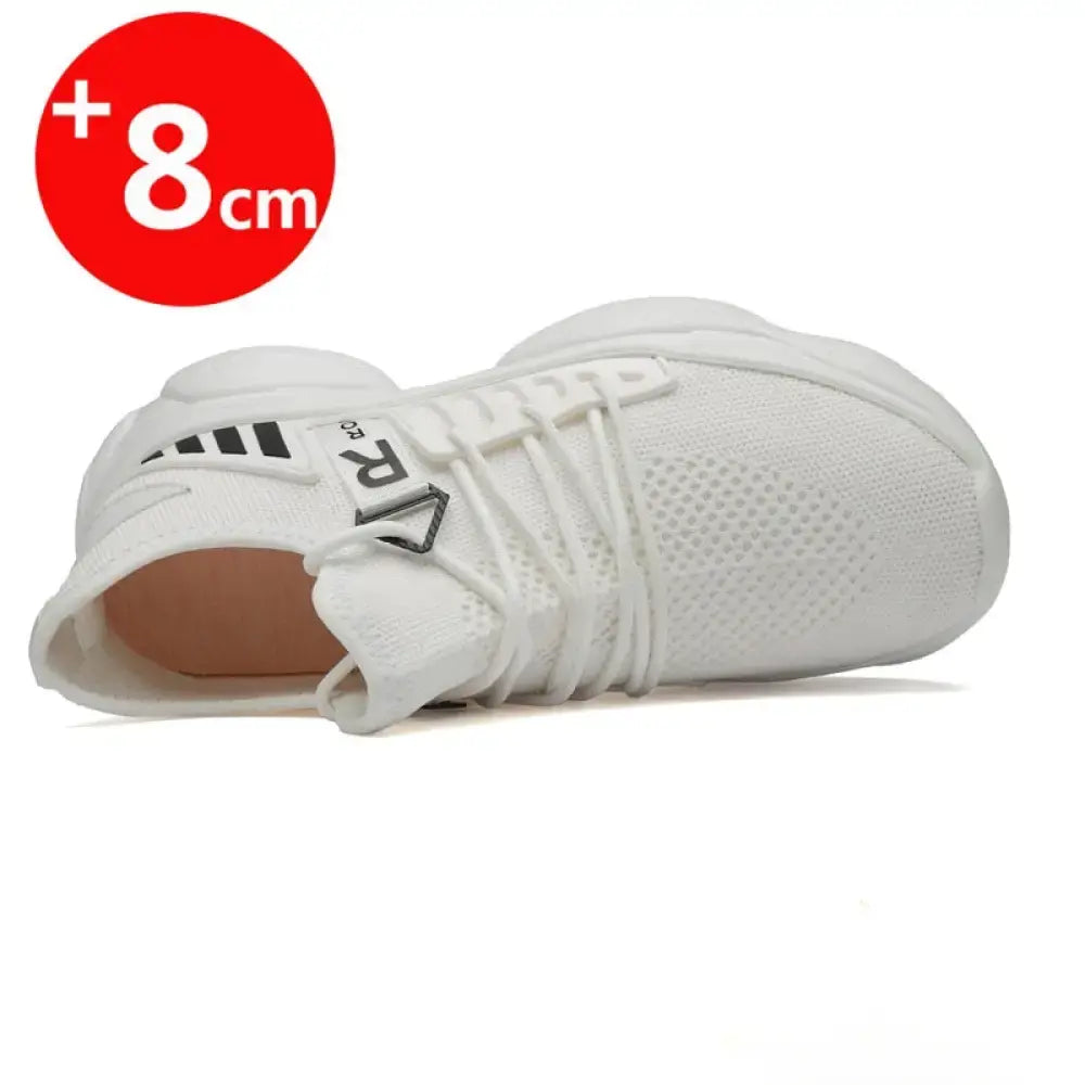 Tenis Masculino Elevator Aumento De Altura Em Ate 8cm Preto - AlphaCode
