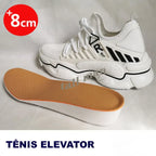 Tenis Masculino Elevator Aumento De Altura Em Ate 8cm Preto - AlphaCode