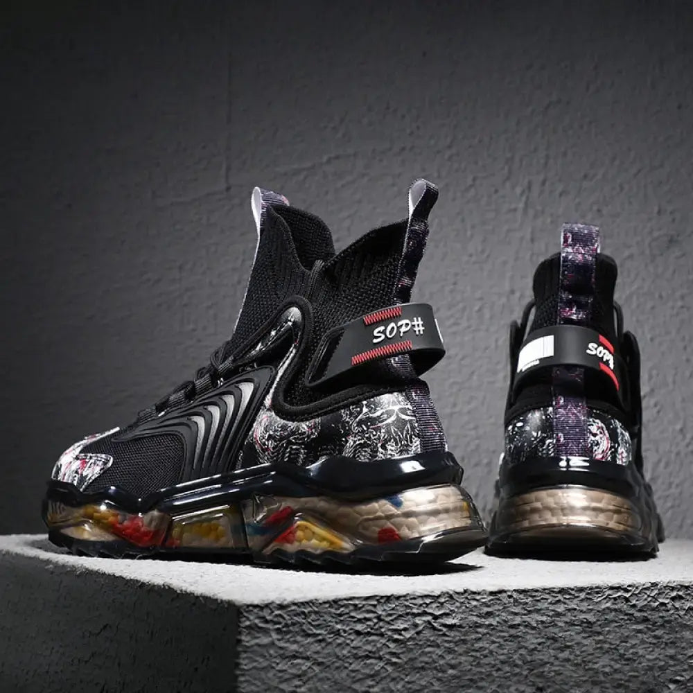Tenis Sneakers Race Preto - AlphaCode
