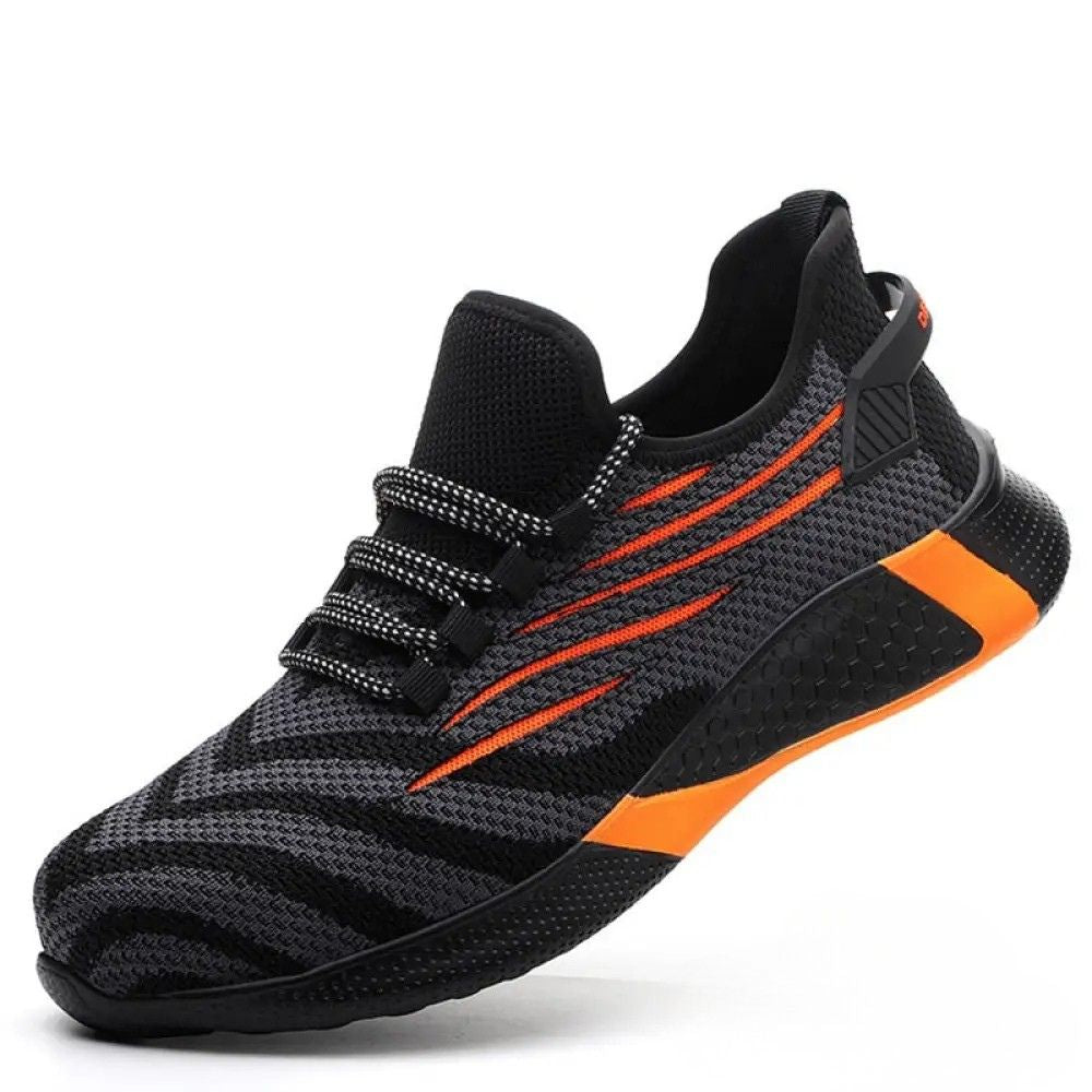 Tenis Trake Work Protection Laranja - AlphaCode
