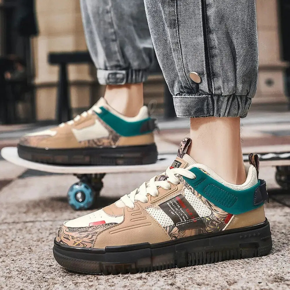 Sapatênis Alpha Off Camel