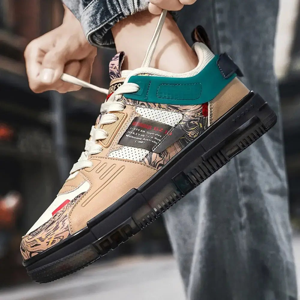 Sapatênis Alpha Off Camel